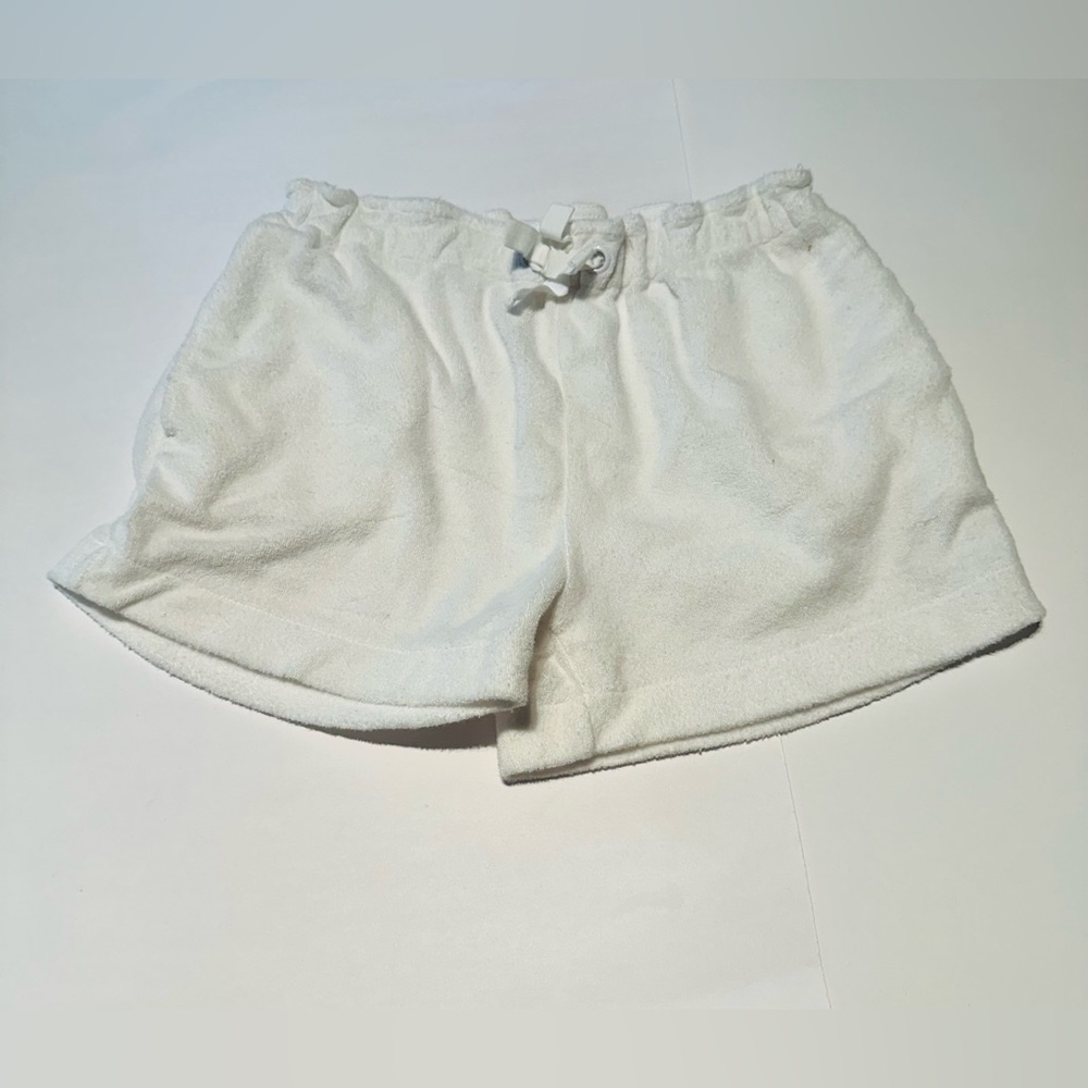 J. Crew Crewcuts White Terry Shorts Size 8